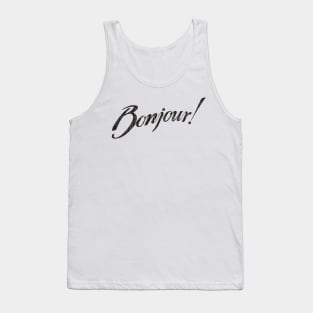 Bonjour! Tank Top